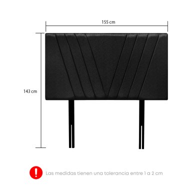 DORMITORIO BOXET RIZZOLI TARENTO QUEEN GRIS - 7