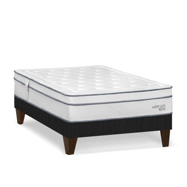 CAMA EUROPEA NAPOLES 1.5 PLAZAS - 2