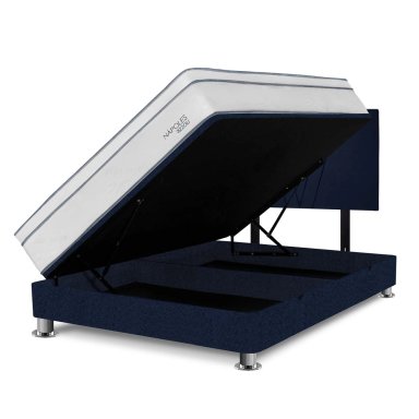 DORMITORIO BOXET RIZZOLI NAPOLES 1.5 PLAZAS AZUL - 2