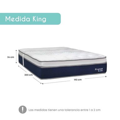 COLCHÓN RIZZOLI FIRENZE KING - 6