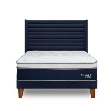 DORMITORIO EUROPEO RIZZOLI FIRENZE QUEEN AZUL - 2
