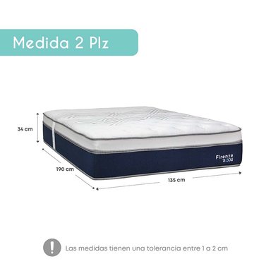 CAMA BOXET RIZZOLI FIRENZE 2 PLAZAS GRIS - 6
