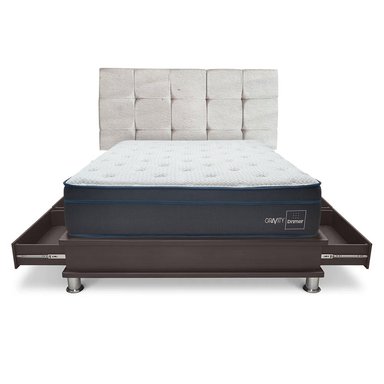 DORMITORIO DRIMER CUADROS PURE FRESH 1.5 PLAZAS CON CAJONES CUADROS GRAVITY - 2