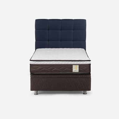 DORMITORIO BOXET ROSEN NEW STYLE 4 PLUS 1.5 PLAZAS ISSEY AZUL - 2