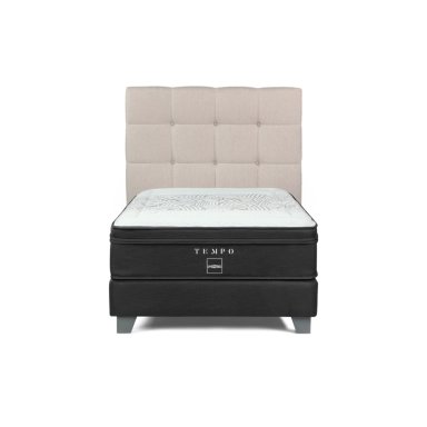 DORMITORIO AMERICANO ROSEN TEMPO 1.5 PLAZAS ISSEY NIEBLA - 2