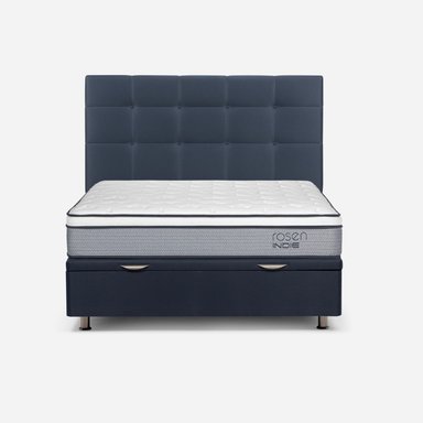 DORMITORIO BOXET ROSEN INDIE QUEEN ISSEY AZUL - 2