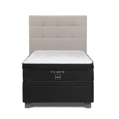 DORMITORIO BOXET ROSEN TEMPO 1.5 PLAZAS ISSEY NIEBLA - 2