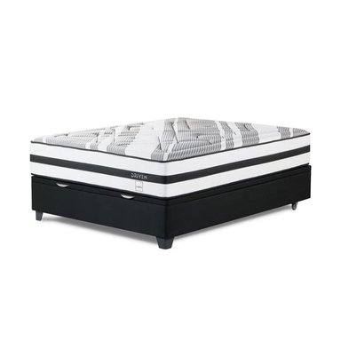 DORMITORIO BOXET ROSEN DRIVEN 2 PLAZAS ISSEY AZUL - 4