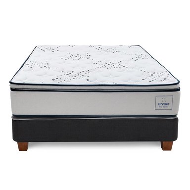 CAMA AMERICANA DRIMER NEW OZONO 1.5 PLAZAS NEGRO - 2