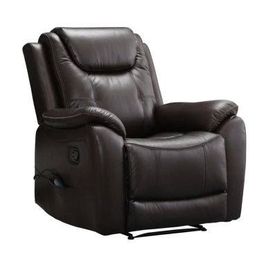 SILLÓN RECLINABLE RIPLEY HOME FINESSE CON MASAJEADOR CALENTADOR 1 CUERPO MARRÓN - 2