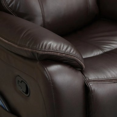 SILLÓN RECLINABLE RIPLEY HOME FINESSE CON MASAJEADOR CALENTADOR 1 CUERPO MARRÓN - 10
