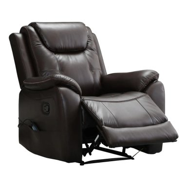 SILLÓN RECLINABLE RIPLEY HOME FINESSE CON MASAJEADOR CALENTADOR 1 CUERPO MARRÓN - 4