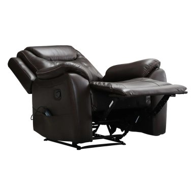 SILLÓN RECLINABLE RIPLEY HOME FINESSE CON MASAJEADOR CALENTADOR 1 CUERPO MARRÓN - 5