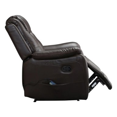SILLÓN RECLINABLE RIPLEY HOME FINESSE CON MASAJEADOR CALENTADOR 1 CUERPO MARRÓN - 7