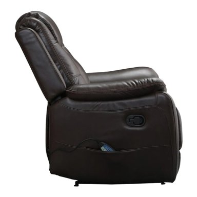 SILLÓN RECLINABLE RIPLEY HOME FINESSE CON MASAJEADOR CALENTADOR 1 CUERPO MARRÓN - 8
