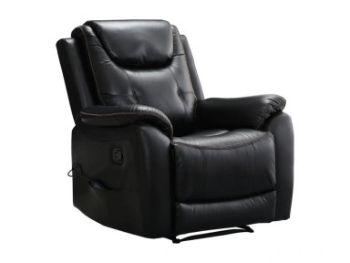 SILLÓN RECLINABLE RIPLEY HOME FINESSE CON MASAJEADOR CALENTADOR 1 CUERPO NEGRO - 2