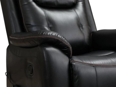 SILLÓN RECLINABLE RIPLEY HOME FINESSE CON MASAJEADOR CALENTADOR 1 CUERPO NEGRO - 9