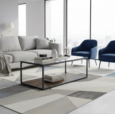 MESA DE CENTRO RIPLEY HOME PENÉLOPE METAL CAFÉ 120X60 CM