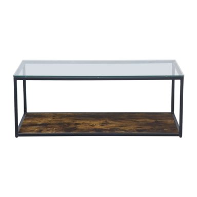 MESA DE CENTRO RIPLEY HOME PENÉLOPE METAL CAFÉ 120X60 CM - 5