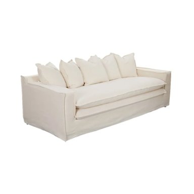 SOFÁ DOBLE COJÍN MAISON LINETT LILLE 3 CUERPOS IVORY - 5
