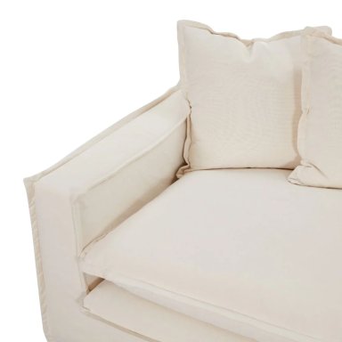 SOFÁ DOBLE COJÍN MAISON LINETT LILLE 3 CUERPOS IVORY - 7