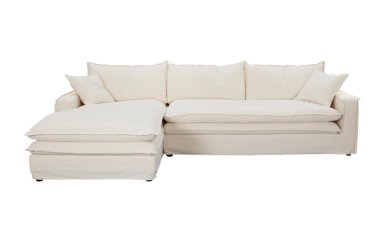 SECCIONAL IZQUIERDO MAISON LINETT LILLE 5 CUERPOS IVORY - 2