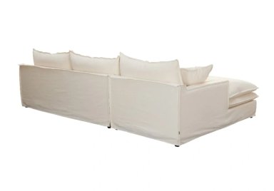 SECCIONAL DERECHO MAISON LINETT LILLE 5 CUERPOS IVORY - 4