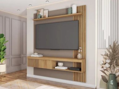 PANEL TV RIPLEY HOME JADE MARRÓN HASTA 55" - 3