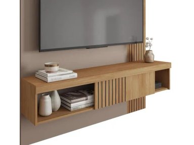 PANEL TV RIPLEY HOME JADE MARRÓN HASTA 55" - 7