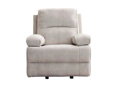 SILLÓN RECLINABLE RIPLEY HOME GLIDER CON MECEDOR BEIGE - 2