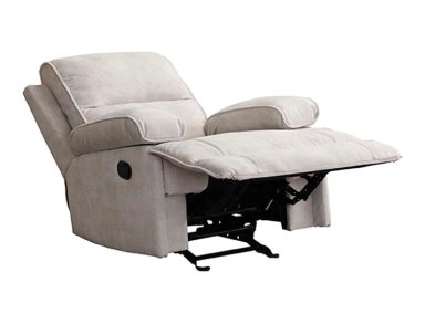 SILLÓN RECLINABLE RIPLEY HOME GLIDER CON MECEDOR BEIGE - 5