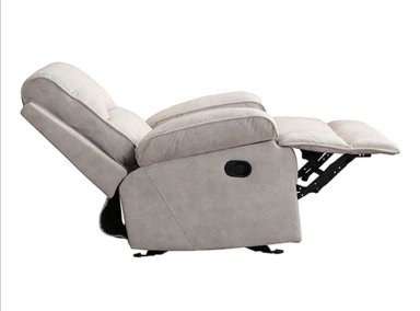 SILLÓN RECLINABLE RIPLEY HOME GLIDER CON MECEDOR BEIGE - 6