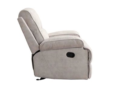 SILLÓN RECLINABLE RIPLEY HOME GLIDER CON MECEDOR BEIGE - 7
