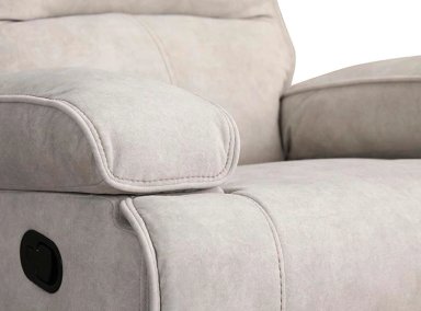 SILLÓN RECLINABLE RIPLEY HOME GLIDER CON MECEDOR BEIGE - 9