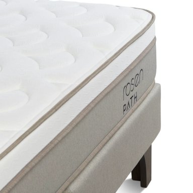 CAMA EUROPEA ROSEN PATH NIEBLA 1.5 PLAZAS + 1 ALMOHADA - 3