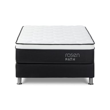 DORMITORIO AMERICANO ROSEN PATH GRAFITO 1.5 PLAZAS WEST GRAFITO + 1 ALMOHADA + 2 ALMOHADAS - 4