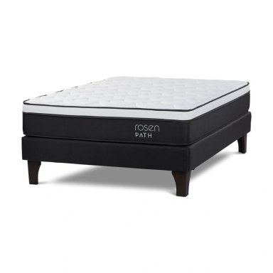 DORMITORIO EUROPEO ROSEN PATH GRAFITO 2 PLAZAS WEST GRAFITO + 2 ALMOHADAS - 4