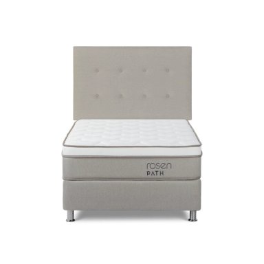 DORMITORIO AMERICANO ROSEN PATH NIEBLA 1.5 PLAZAS WEST NIEBLA + 1 ALMOHADA - 2