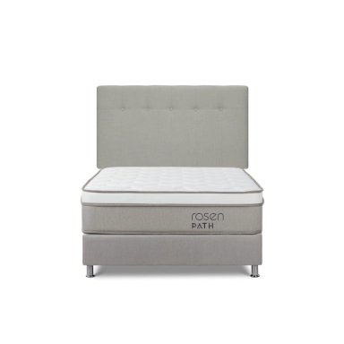 DORMITORIO AMERICANO ROSEN PATH NIEBLA 2 PLAZAS NEW BENNET NATURAL + 2 ALMOHADAS - 2