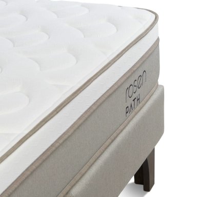 DORMITORIO EUROPEO ROSEN PATH NIEBLA 1.5 PLAZAS NEW BENNET NATURAL + 1 ALMOHADA - 3