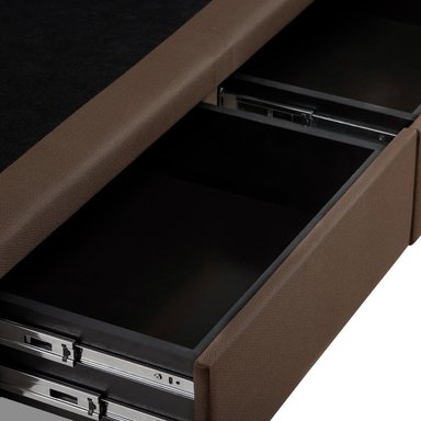CAMA EUROPEA ROSEN CON CAJONES AUTONOMY LAND QUEEN MARRÓN - 4