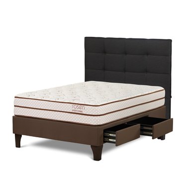 DORMITORIO ROSEN AUTONOMY LAND 2 PLAZAS CON CAJONES ISSEY GRAFITO - 2