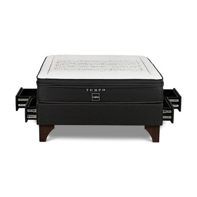 CAMA EUROPEA ROSEN CON CAJONES TEMPO 2 PLAZAS - 2