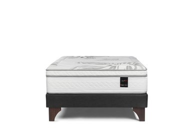 DORMITORIO EUROPEO ROSEN ART 4 2 PLAZAS CON CAJONES ISSEY GRAFITO - 3