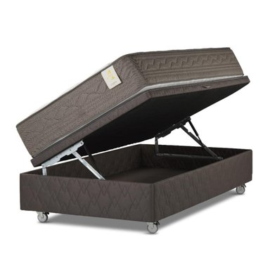 DORMITORIO BOXET ROSEN NEW STYLE 4 1.5 PLAZAS    CONNOR  GRAFITO - 2