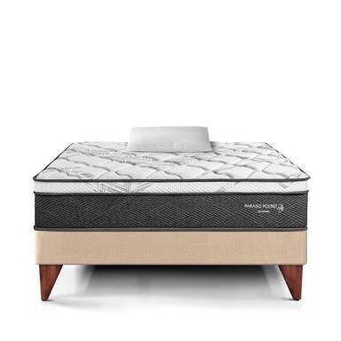 CAMA EUROPEA PARAÍSO POCKET STAR 1.5 PLAZAS CHAMPAGNE - 3