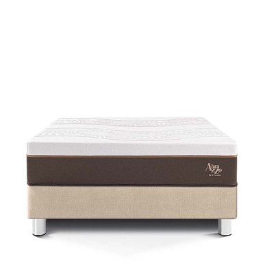 CAMA PARAÍSO ROYAL ABRAZZO 1.5 PLAZAS CHAMPAGNE + 1 ALMOHADA VISCOELÁSTICA - 3