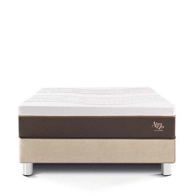 CAMA PARAÍSO ROYAL ABRAZZO KING CHAMPAGNE + 2 ALMOHADAS VISCOELÁSTICAS - 3
