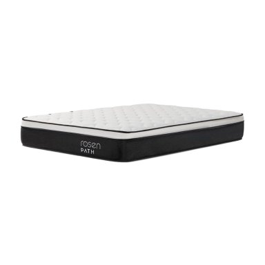 CAMA EUROPEA ROSEN CON CAJONES PATH GRAFITO 2 PLAZAS + 2 ALMOHADAS - 2