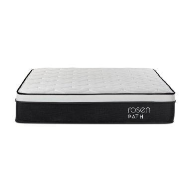 CAMA EUROPEA ROSEN CON CAJONES PATH GRAFITO 2 PLAZAS + 2 ALMOHADAS - 3